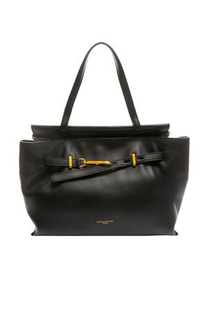 Tilda top handle in pelle liscia nero GIANNI CHIARINI | BS11491MDDPRCK001